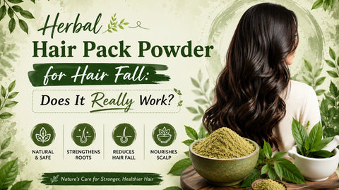 Herbal Hair Pack Powder For Hair Fall