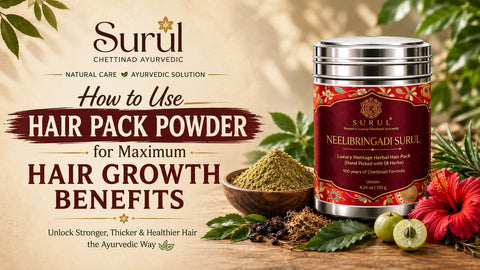 How to Use Herbal Hair Pack Powder