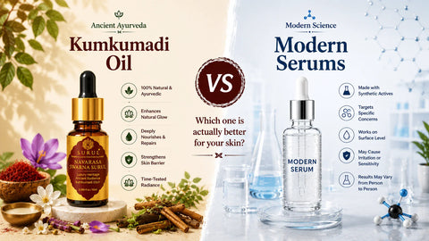 Kumkumadi oil Vs Serum