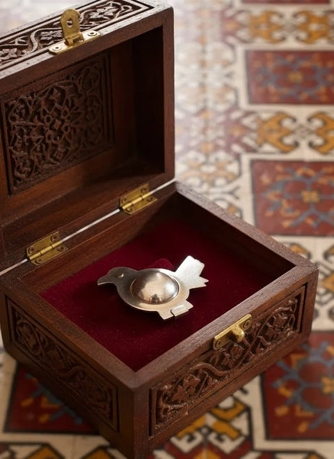 ARKA IMAI SURUL-92.5 Silver Ayurvedic Kajal Set