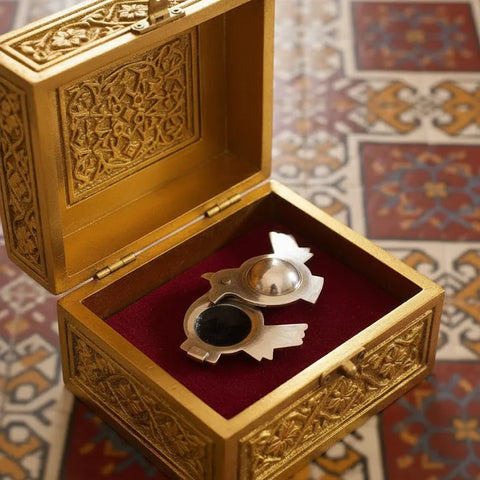 ARKA IMAI SURUL-92.5 Silver Ayurvedic Kajal Set