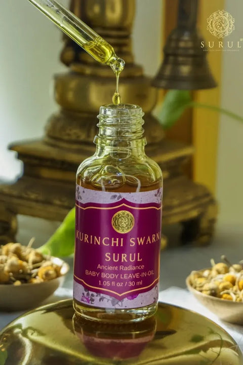 KURINCHI SWARNA SURUL - Luxury Baby Leave in Oil