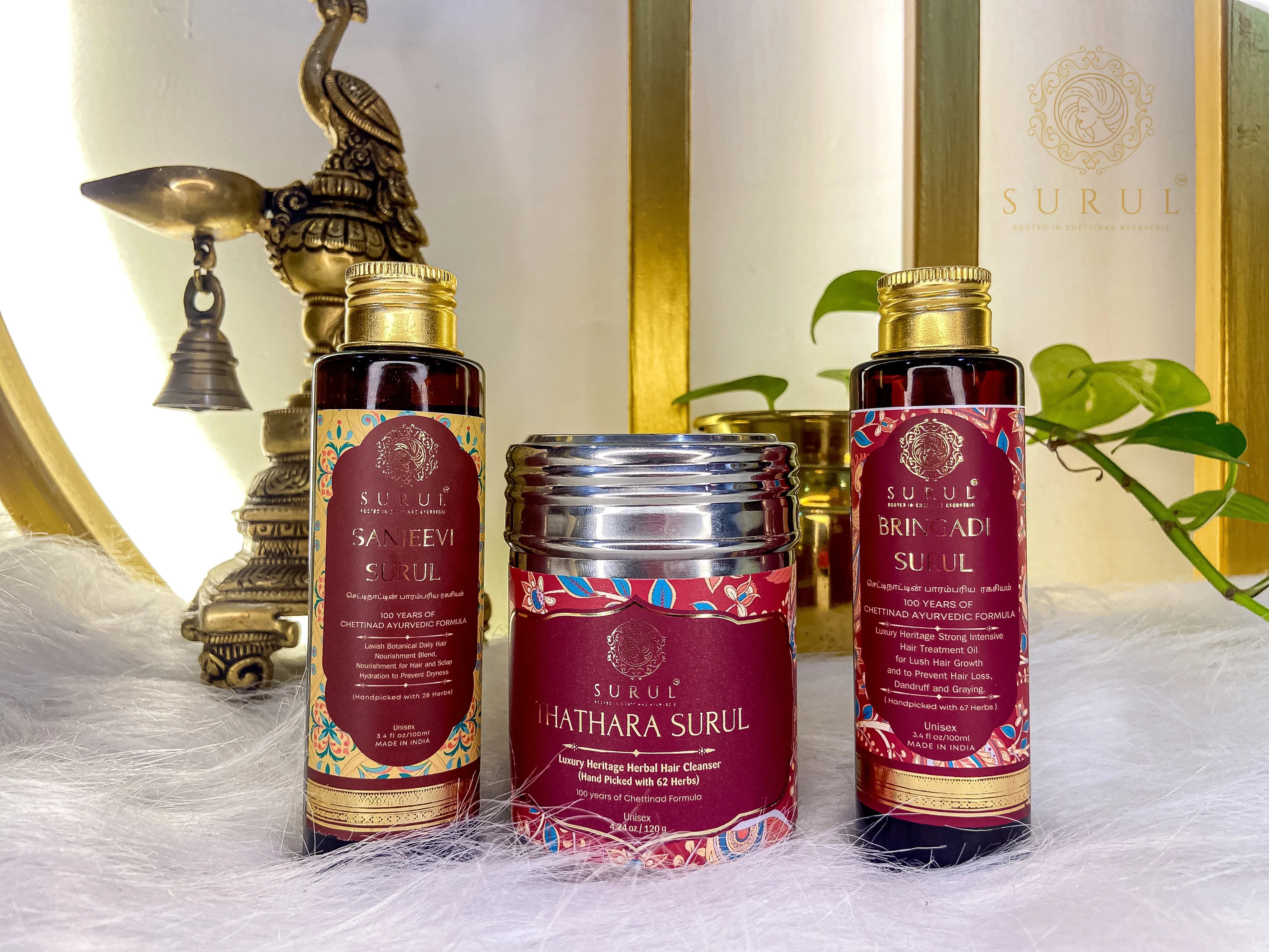 Best Hair Growth Products: Bringadi Combo - Surul Chettinad
