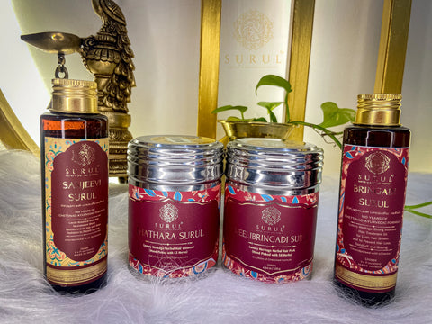 Ayurvedic Gentlemen’s Anti-Grey Hair Combo 